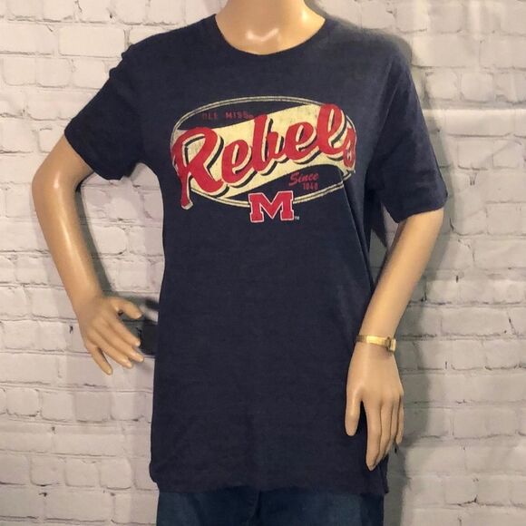 Ole Miss Rebels Tee Shirt Knights Apparel S - Picture 7 of 9